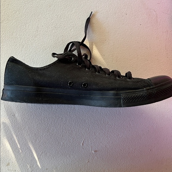 Converse Black Canvas Men's Sneakers - Picture 4 of 8